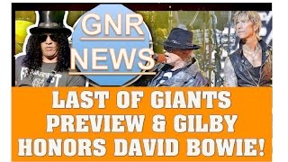 Guns N' Roses News: Gilby Clarke to Honor David Bowie & Mick Wall Book Preview