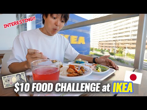 What Can You Eat with $10 in Japan IKEA at Minami Funabashi Tokyo Bay in Chiba Prefecture Ep.363