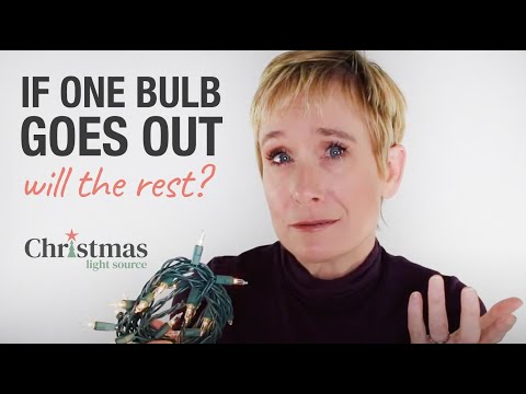 If one bulb goes out, with the rest go out?