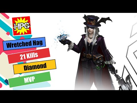 HoN Wretched Hag - 21 Kills - Diamond - MVP