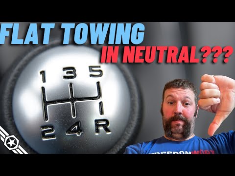 Don’t Flat Tow in NEUTRAL!  #transmission #stickshift #mechanic