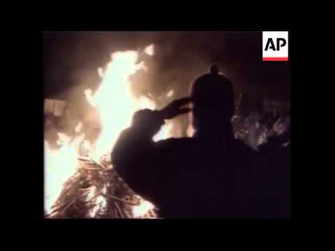 Rebels mark 9th anniv. of uprising with 1st appearance in 2 years