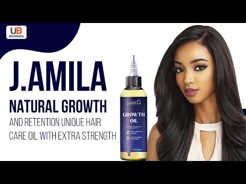 J.AMILA Haircare Oil: Boost Natural Hair Growth & Retention