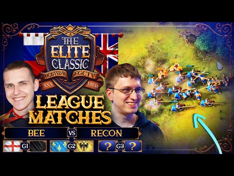 The Elite Classic: 3D!Bee vs RecoN, Round Robin Bo3 | Age Of Empires 4