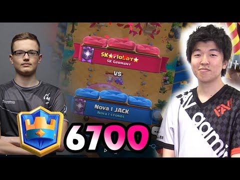 🔥JACK vs Flobby 👈6700+ Gameplays Ladder Pushing - Clash Royale