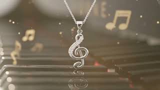 ✨ Silver Musical Note Pendant | Order Now 👇 | VDeliversu #pendant #jewelry