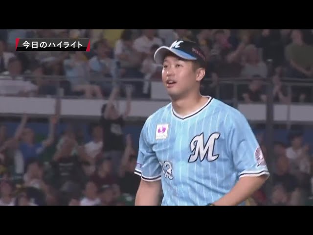 8/25 マリーンズ対ホークス ハイライト