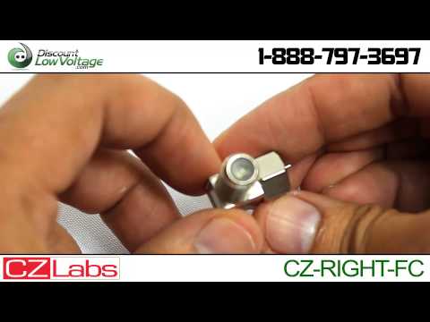 Right Angle (90 Degree) Coax F Connector Video
