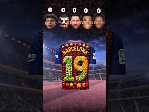 Who's the planet goat? 🐐 |  Ronaldo 👑 vs Messi 🧠 vs Lamine Yamal 🥶 vs Neymar 🤩 vs Mbappe 🐢