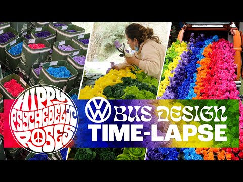 JFTV: Jet Fresh Growers, VW Bus - Farm Floral Design Time Lapse/BTS