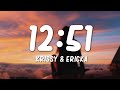 Krissy & Ericka - 12:51 (Lyrics)