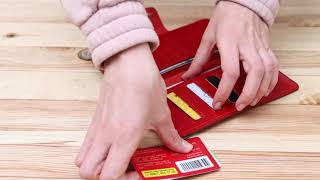 Жіноче портмоне з монетницею шкіряне SHVIGEL 16210 червоний