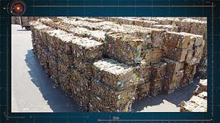 How they recycle cardboard | Making new paper from old cardboard.