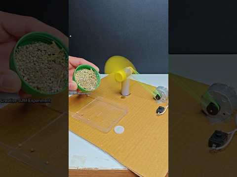 Grain Dust Cleaning Machine DC Motor | #dcmotor #tech #dcmotorproject #diy