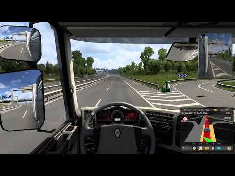 Euro Truck Simulator 2 - Paris(F) - Reims(F) EP. 01