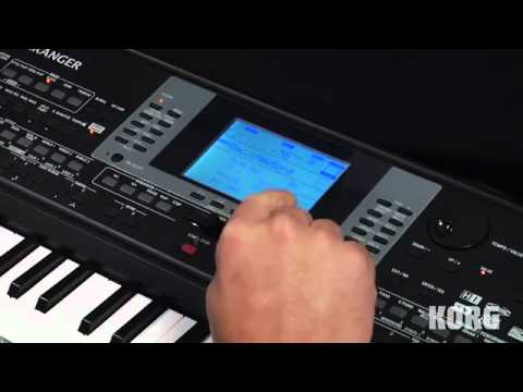 Korg microARRANGER Recording and Editing Backing Sequences