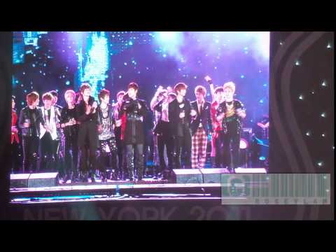 [FANCAM] 111009 BEAST, 2PM, SHINee, DBSK - New York, New York 2011 Open Concert in Overpeck Park