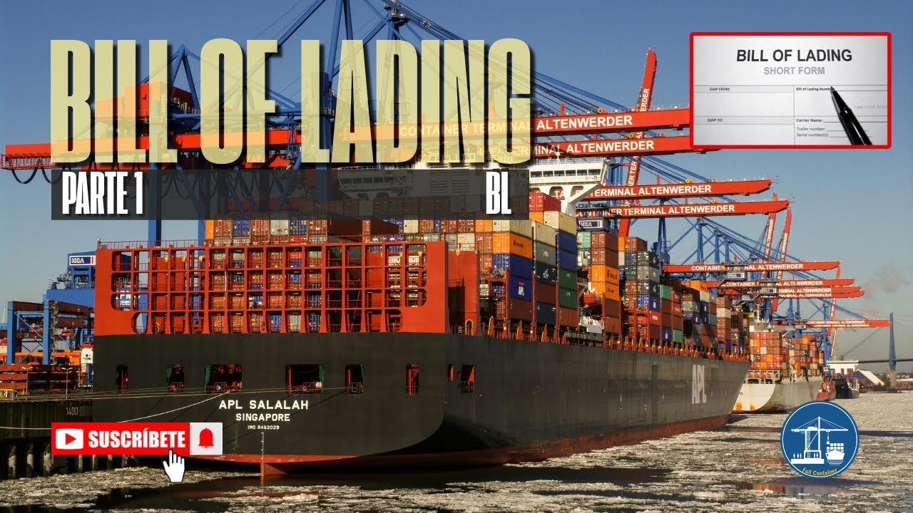 Bill of Lading – PART 1 (BL) | Full Explanation