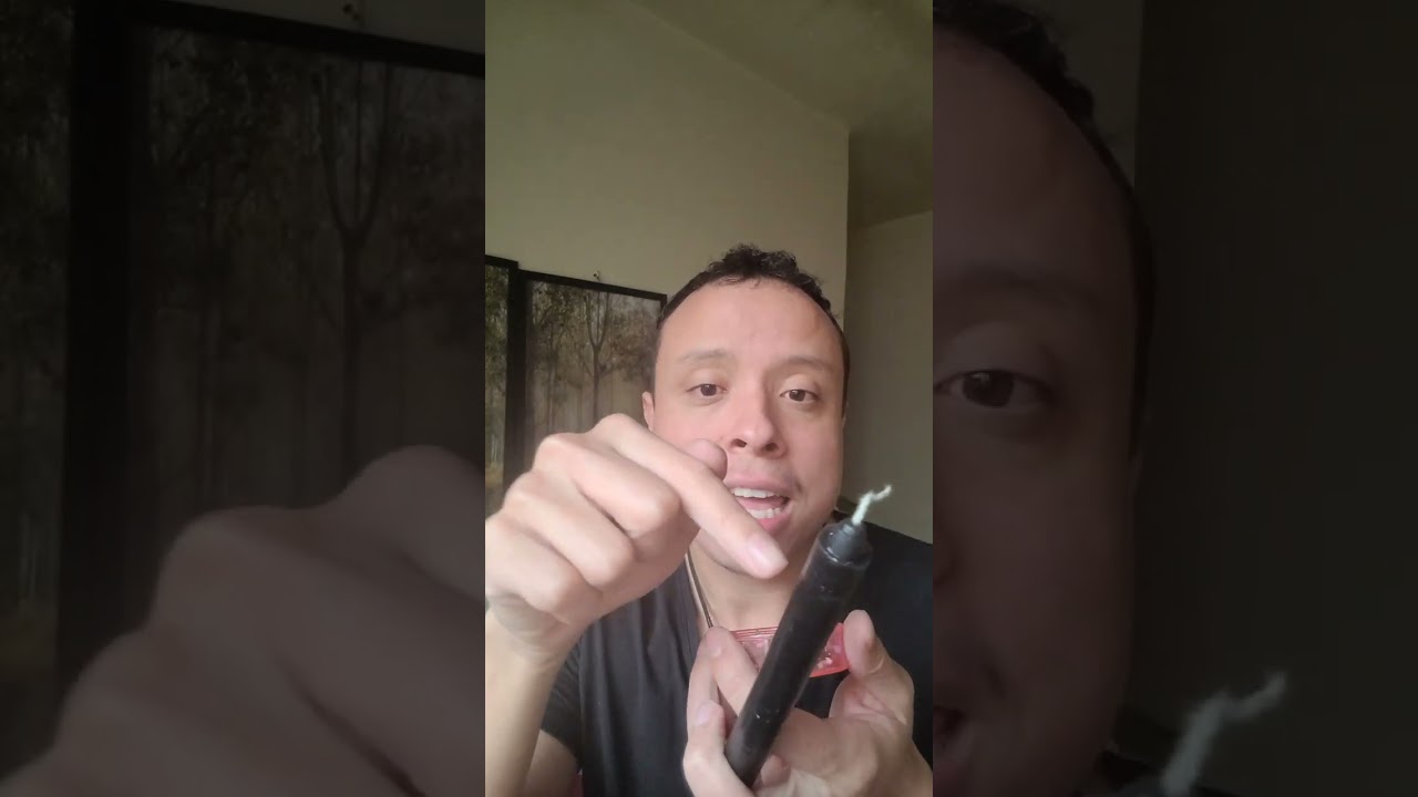 Feitiço com vela preta para acabar com a negatividade