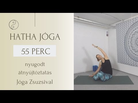 55 perc HATHA JÓGA - nyugodt átnyújtóztatás - Jóga Zsuzsival