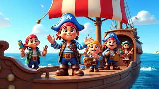 Magical Pirate Adventure at Sea! Fun Song For Kids