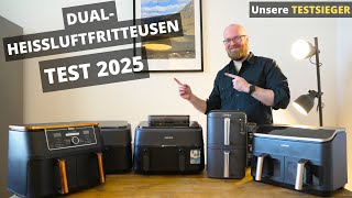 Dual-Heißluftfritteuse Test 2025: Welche Fritteuse mit 2 Körben ist aktuell WIRKLICH die Beste?