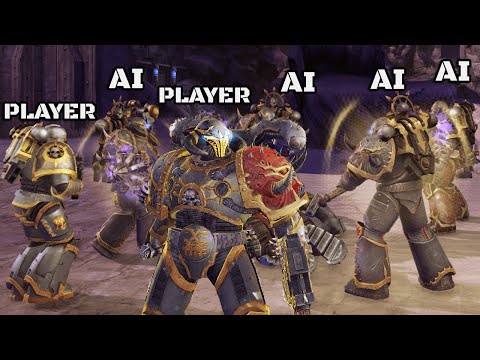 NEW UPDATE: Chaos (Players + AI) vs Orks! - Warhammer 40K: Space Marine, Augmented Mod