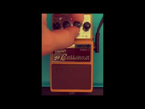 Boss Fbm-1 Legend Series Fender '59 Bassman Bass Effect Pedal Demo