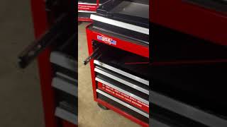 How to open Craftsman tool box without a key