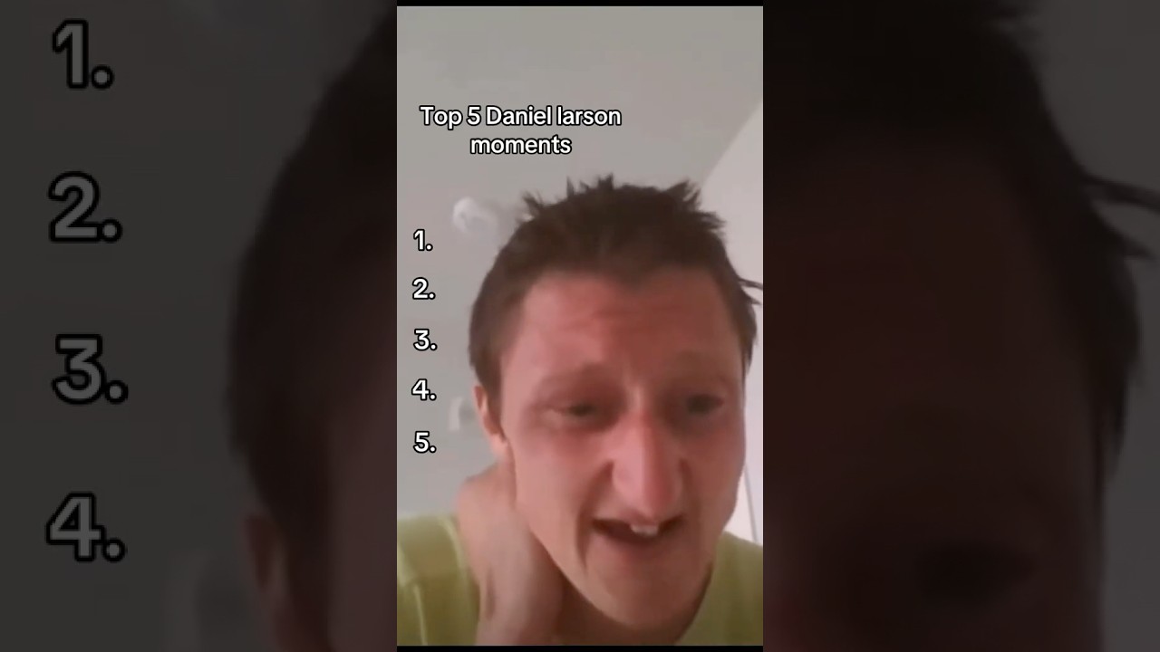 I just roke up #daniellarson