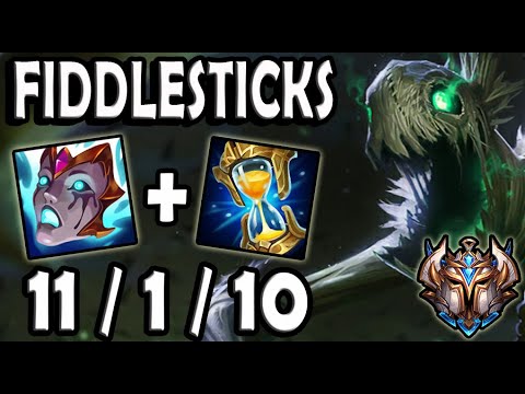 OTP FIDDLESTICKS vs OLAF [ JUNGLE ] Lol Challenger Korea 11.6
