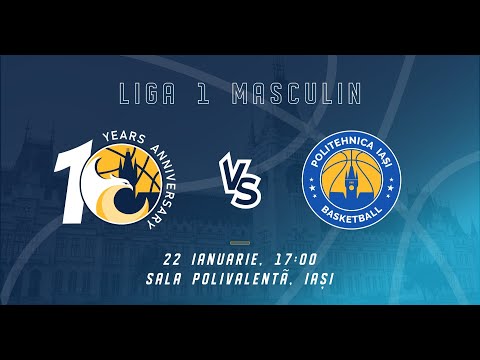 Liga 1 Masculin Baschet: STOMART Iași vs. CS Politehnica Iași