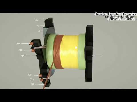 High frequency Transformer Sandwich winding