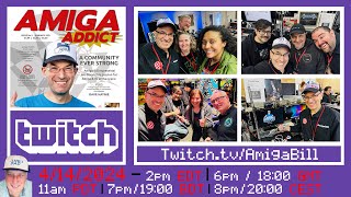 AmigaBill VCF East 2024 Live Stream