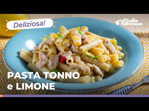 PASTA TONNO e LIMONE: la CENA LAST MINUTE con un tocco in più🐟🍋
