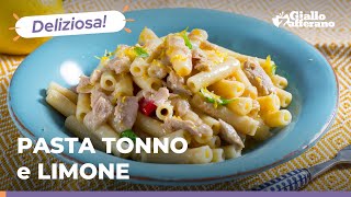 PASTA TONNO e LIMONE: la CENA LAST MINUTE con un tocco in più🐟🍋