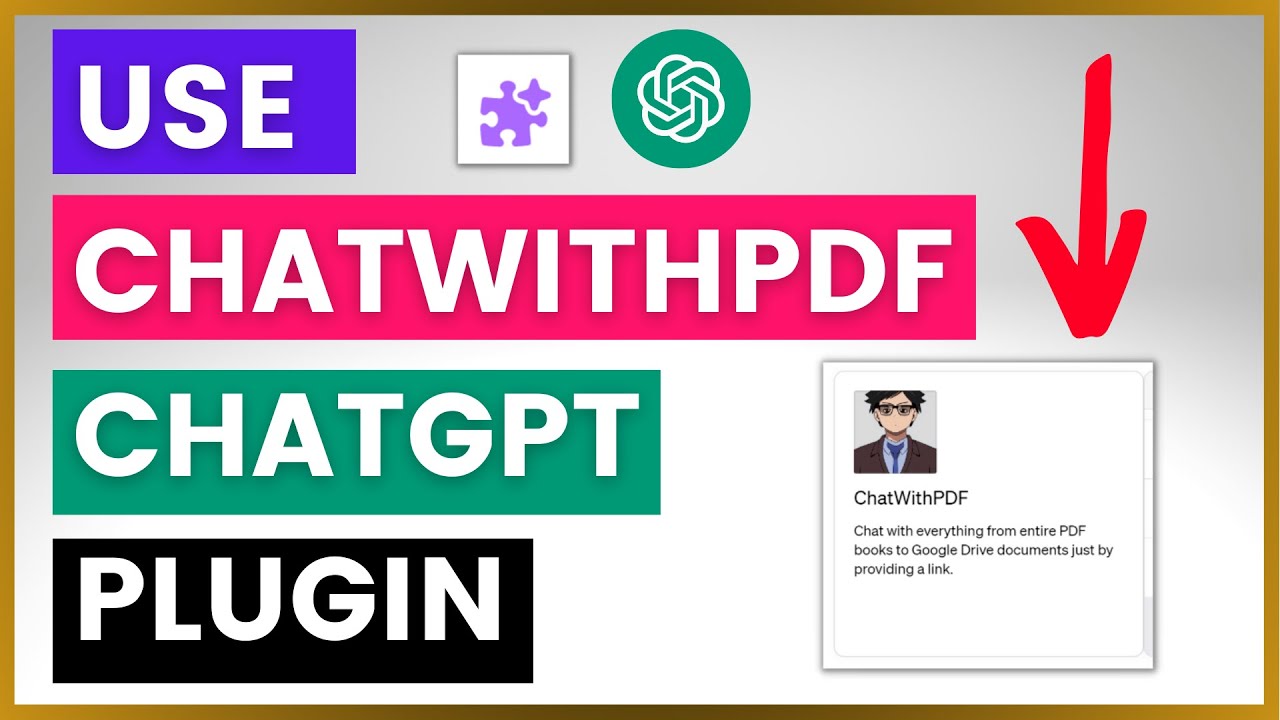 How To Use The ChatWithPDF ChatGPT Plugin?