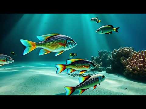 4K Stunning Underwater Wonders of the Red Sea + Relaxing Music   Coral Reefs & Colorful Sea Life
