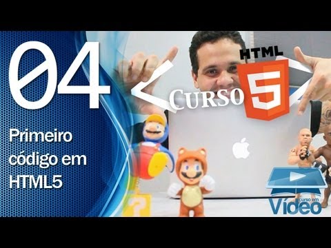 Curso de HTML5 - 04 - Primeiro Exemplo em HTML5 - by Gustavo Guanabara
