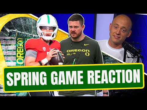 Josh Pate On Oregon Spring Game - Biggest Takeaways (Late Kick Cut)