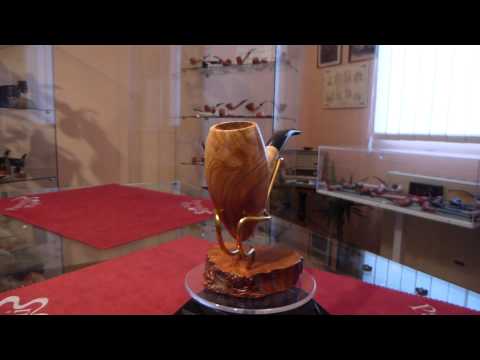 Pipa in olivastro danish freeshape - www.paronellipipe.it