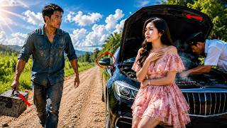 Download lagu Luxury Car Breaks Down in a Village, Billionaire Woman Never Expected This Young Man's Help Would... mp3