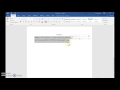 Creating a Hanging Indent in Microsoft Word 2016