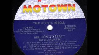 DAVID RUFFIN Smiling faces sometimes