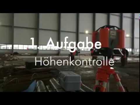 MessFreunde arbeitet mit - Nedo Linus 1 HV Universallaser - "Höhenkontrolle"