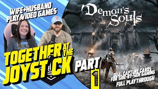 Husband & Wife play Demon's Souls Remake (2020) (Part 1/2) (Full Playthrough) (Her First Time!)