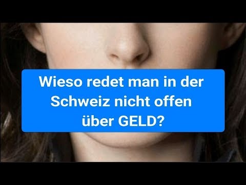 Wieso redet man in der Schweiz nicht offen über Geld?