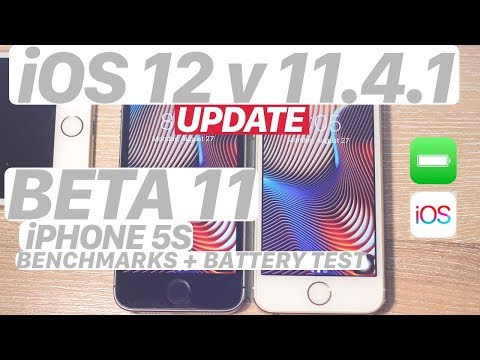 iOS 12 BETA 11 vs. iOS 11.4.1 SPEED Test + BATTERY + BENCHMARK! (iPHONE 5S) #iOS12 #iPhone5S