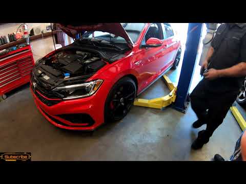 VW Jetta GLI 2.0T H&R Suspension Springs Install!
