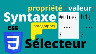 #2 CSS: syntaxe et sélecteurs css Pour les débutants. Licence 1 CURI - UCAD